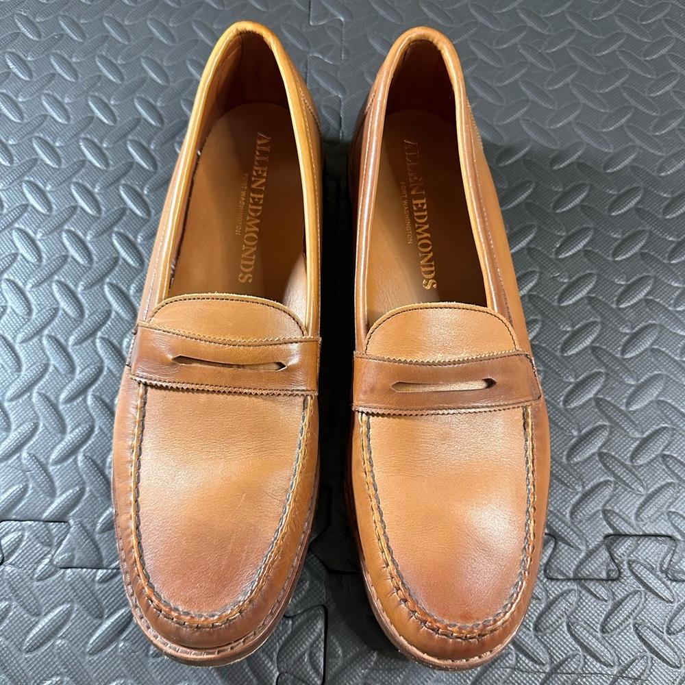 ALLEN EDMONDS MEN'S DYLAN LEATHER LOAFERS